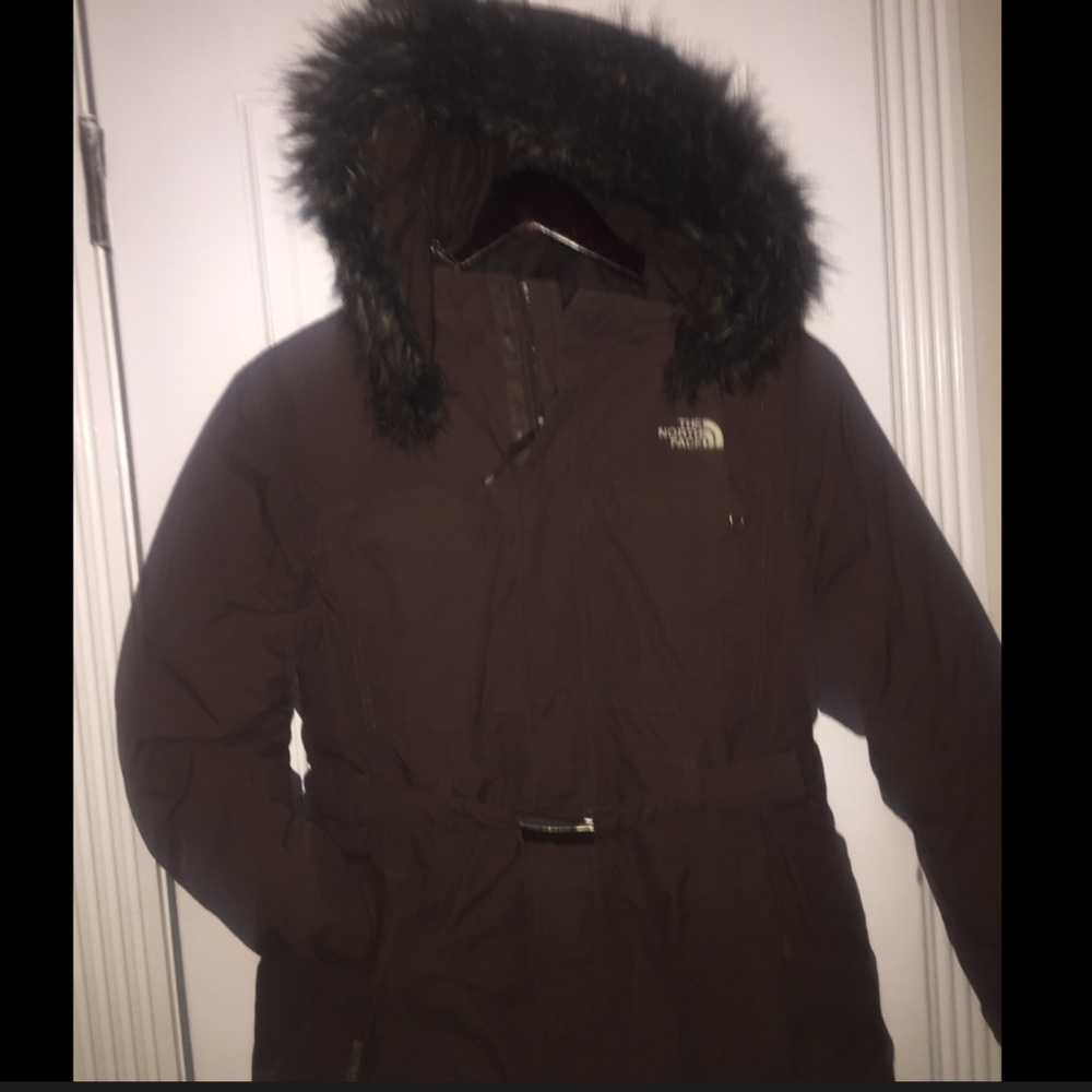 north face heavy coat